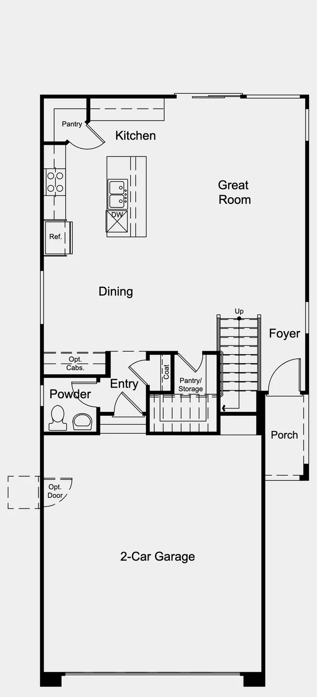 Aspen floor plan — Floor 1 at Opus at Cadence