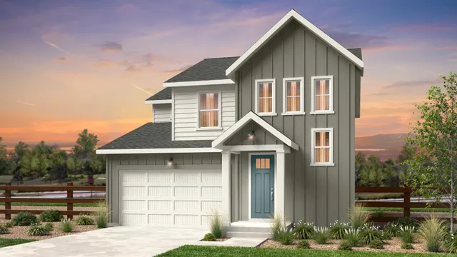 Buena Vista floor plan at Trailstone Town Collection