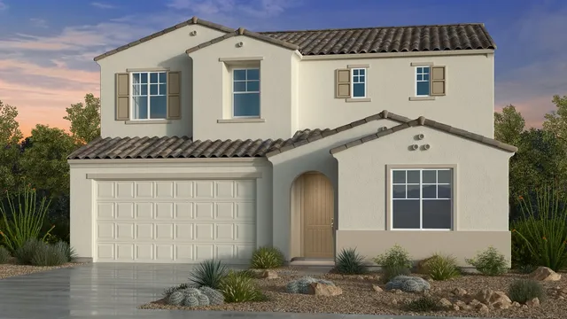 Turquoise floor plan at Hawes Crossing Encore Collection