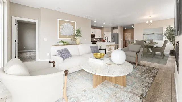 3310 N Denali Street in The Aurora Highlands Town Collection — representation photos