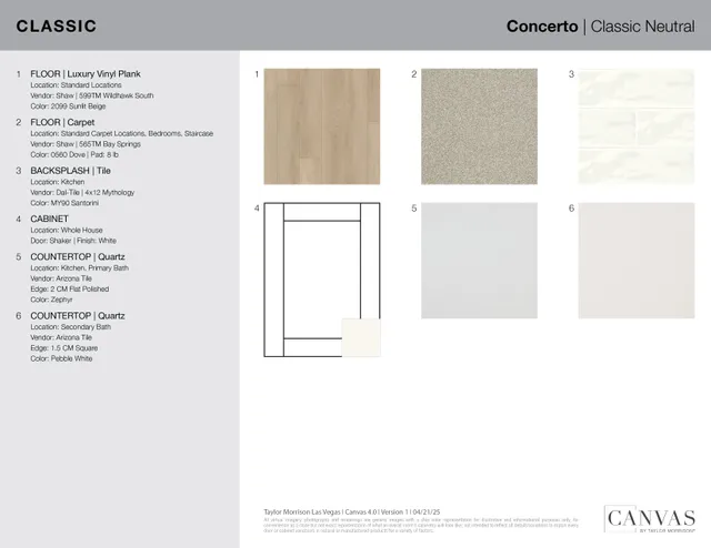 650 Orchid Cactus Avenue — Concerto design package