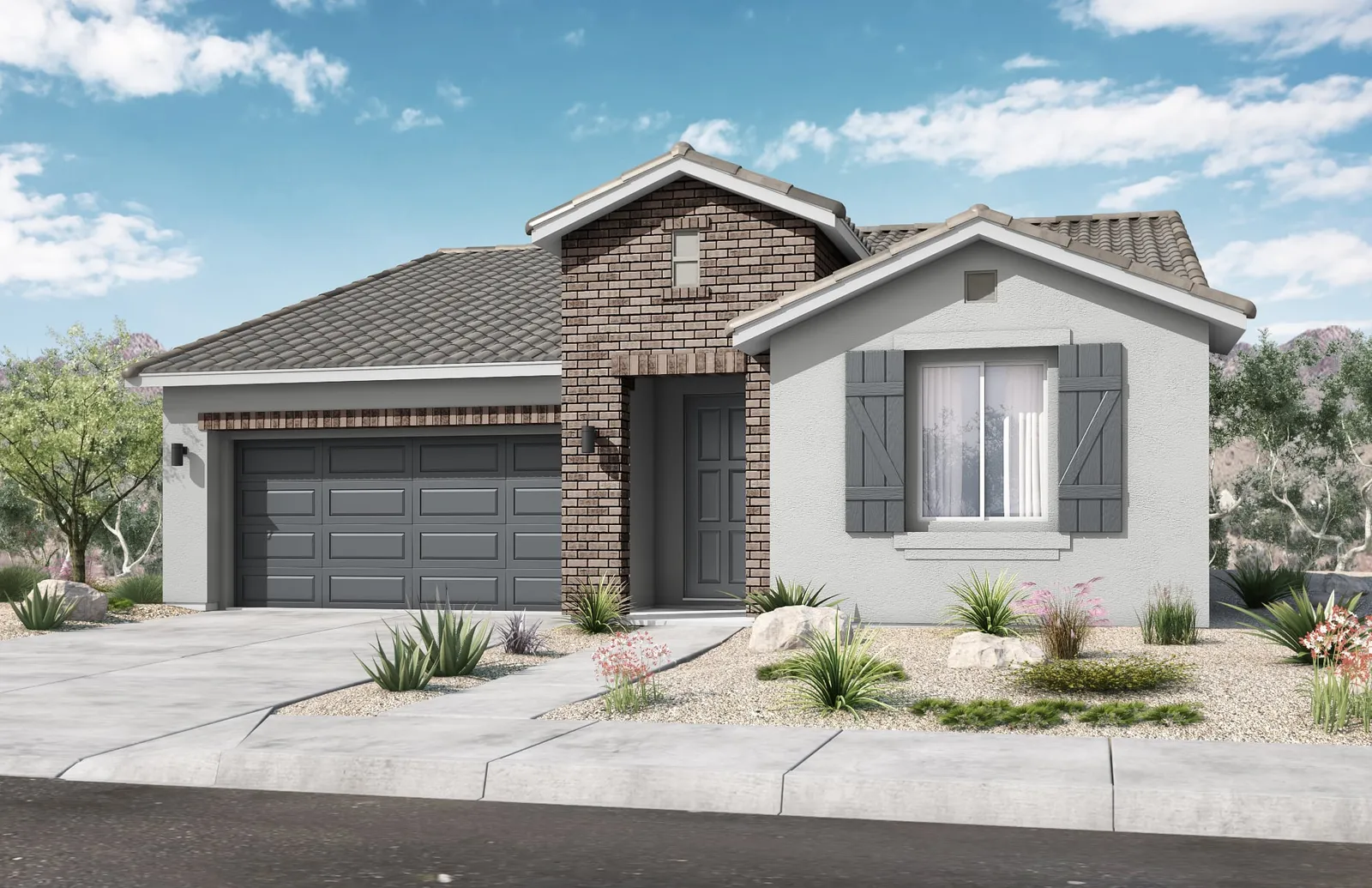 Elevation C - Rancho Adobe