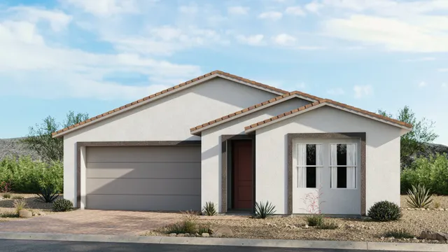 Aura floor plan at Vivere at Mountain Falls