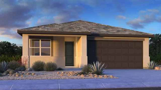 Trullo floor plan at CantaMia at Estrella 55+