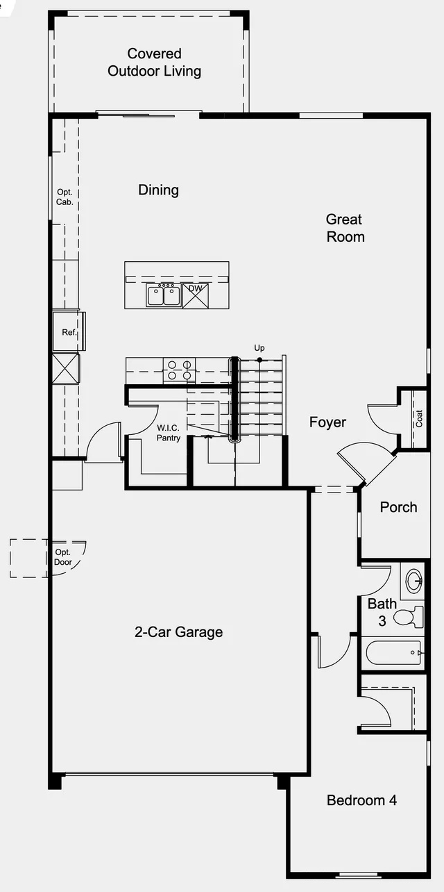 Teak floor plan — Floor 1 at Opus at Cadence