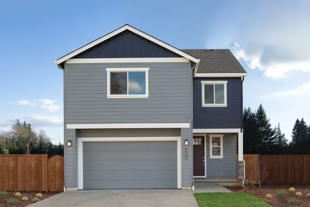 Oakridge floor plan at Woodin Creek Station