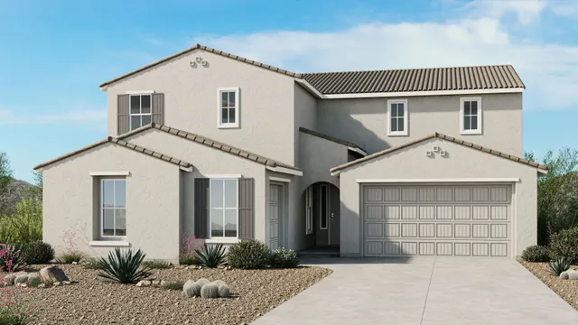 Glacier floor plan at Ladera Trails Passage Collection