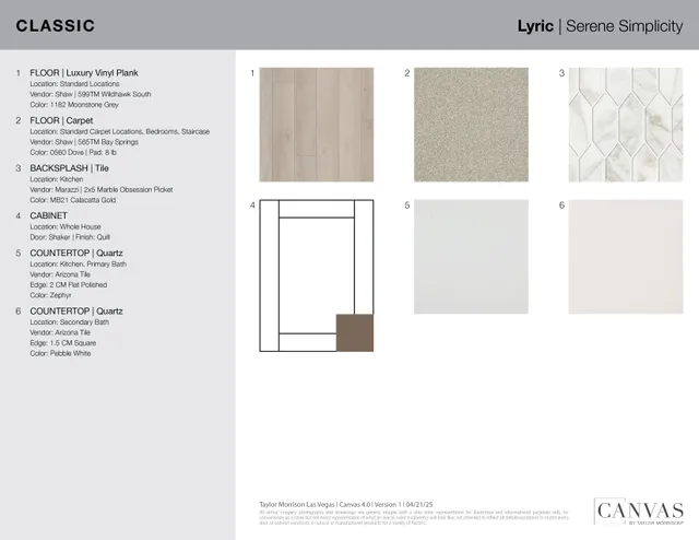 651 Orchid Cactus Avenue — Lyric design package