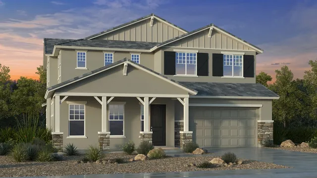 Lewiston floor plan at Hawes Crossing Landmark Collection
