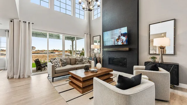 3241 N Elk Way in The Aurora Highlands Town Collection — representation photos
