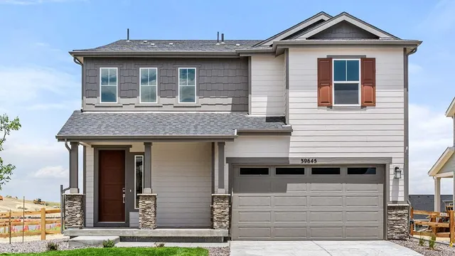 Eagle floor plan at The Town Collection at Independence