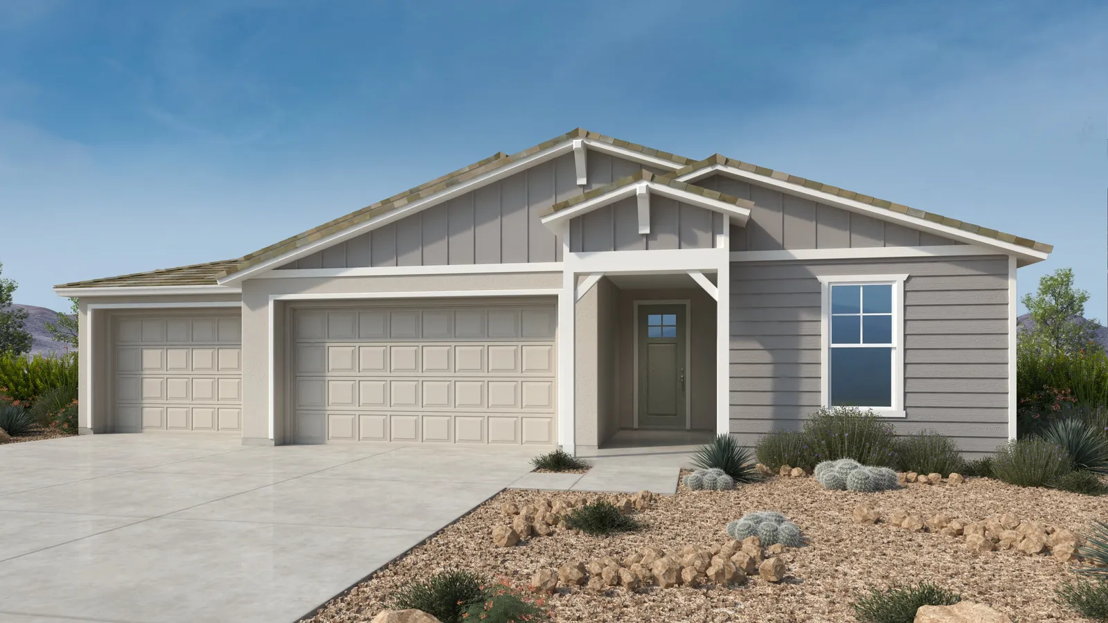 Elevation F - Modern Farmhouse