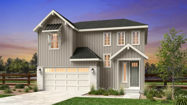 Eagle floor plan at Trailstone Town Collection
