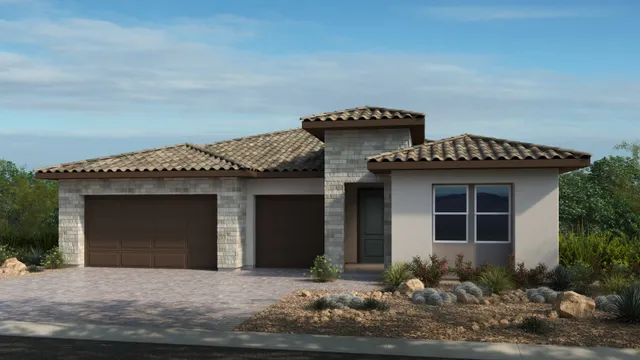 Tulip floor plan at The Coletta Collection at Portofino at Lake Las Vegas