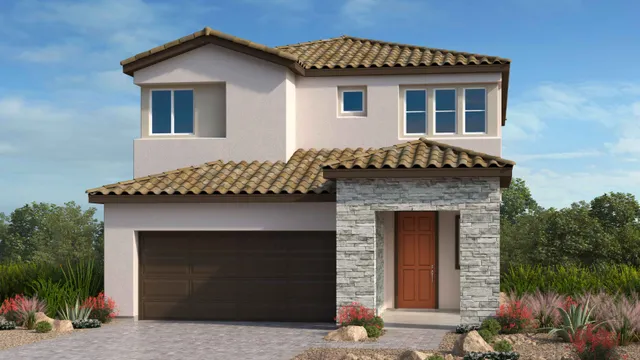 Juniper floor plan at Verona at Lake Las Vegas
