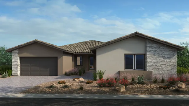 Lotus floor plan at The Vista Pointe Collection at Portofino at Lake Las Vegas