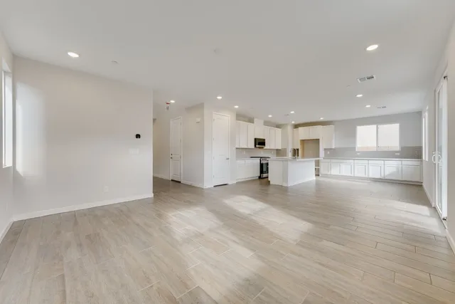 A large empty room.