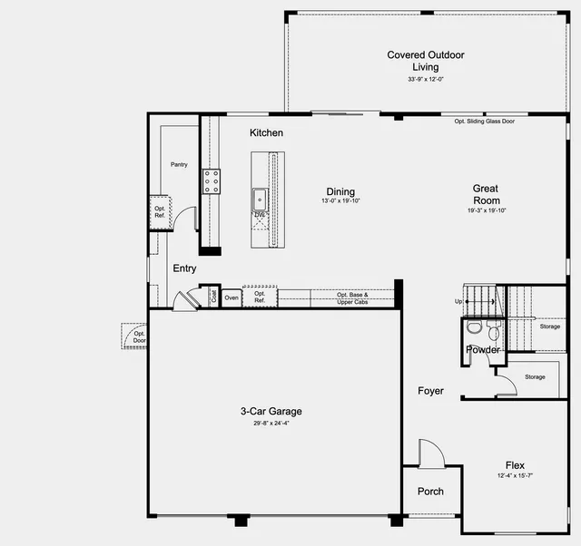 Beacon floor plan — Floor 1 at Skyline Ridge