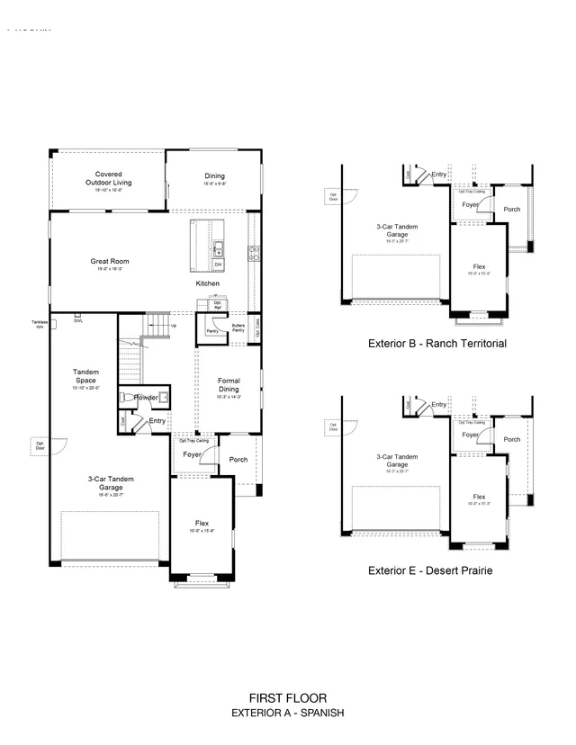 1950 E Duane Lane in Verdin Discovery Collection — floor plan