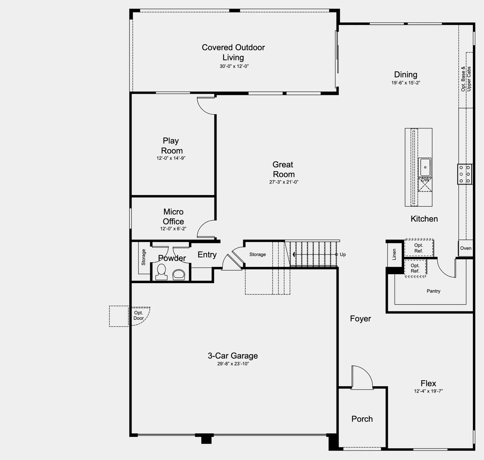 Legacy floor plan — Floor 1 at Skyline Ridge