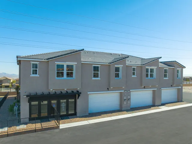 A building with a fence around it.