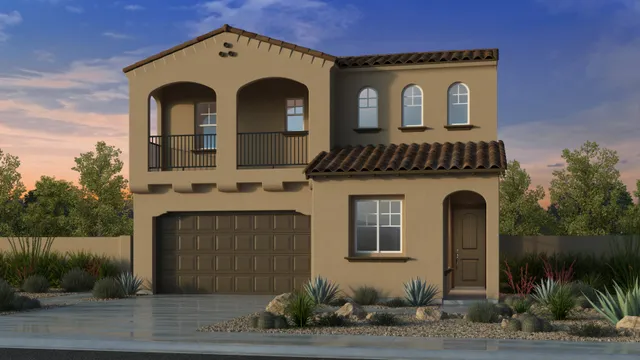 Calico floor plan at Aloravita South Discovery Collection