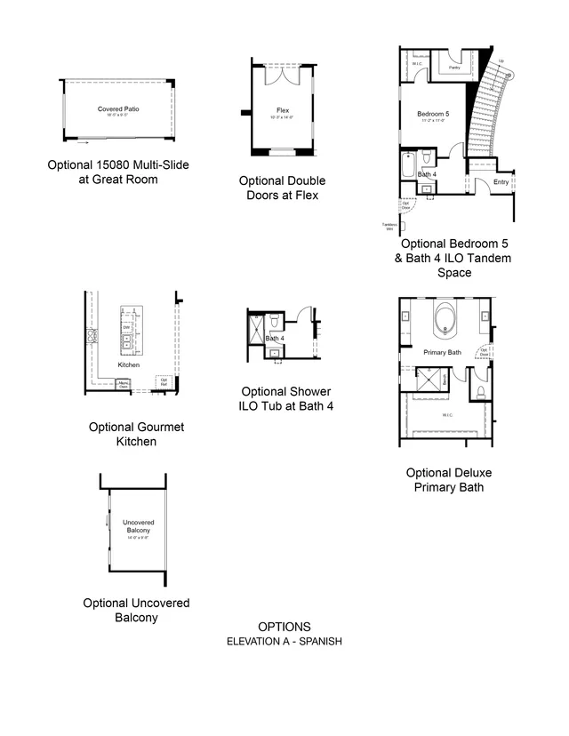 7707 W Smoketree Drive in Aloravita South Discovery Collection — floor plan