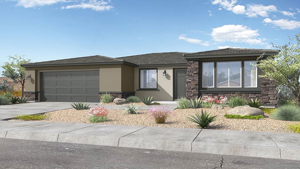 Elevation B Desert Bungalow