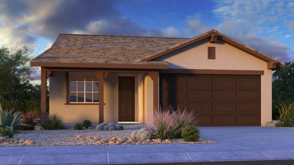 Elevation B Farmhouse Ranch