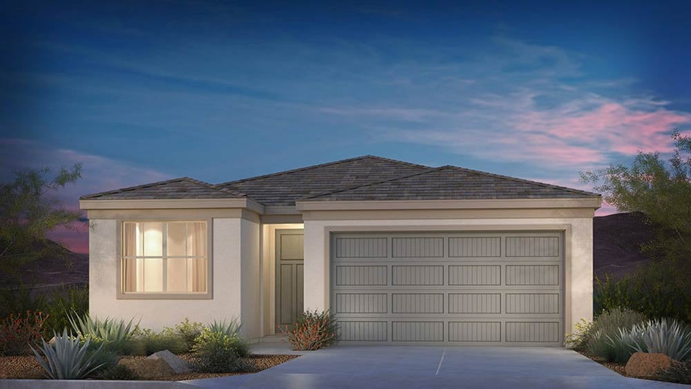 Elevation B Arizona Rustic
