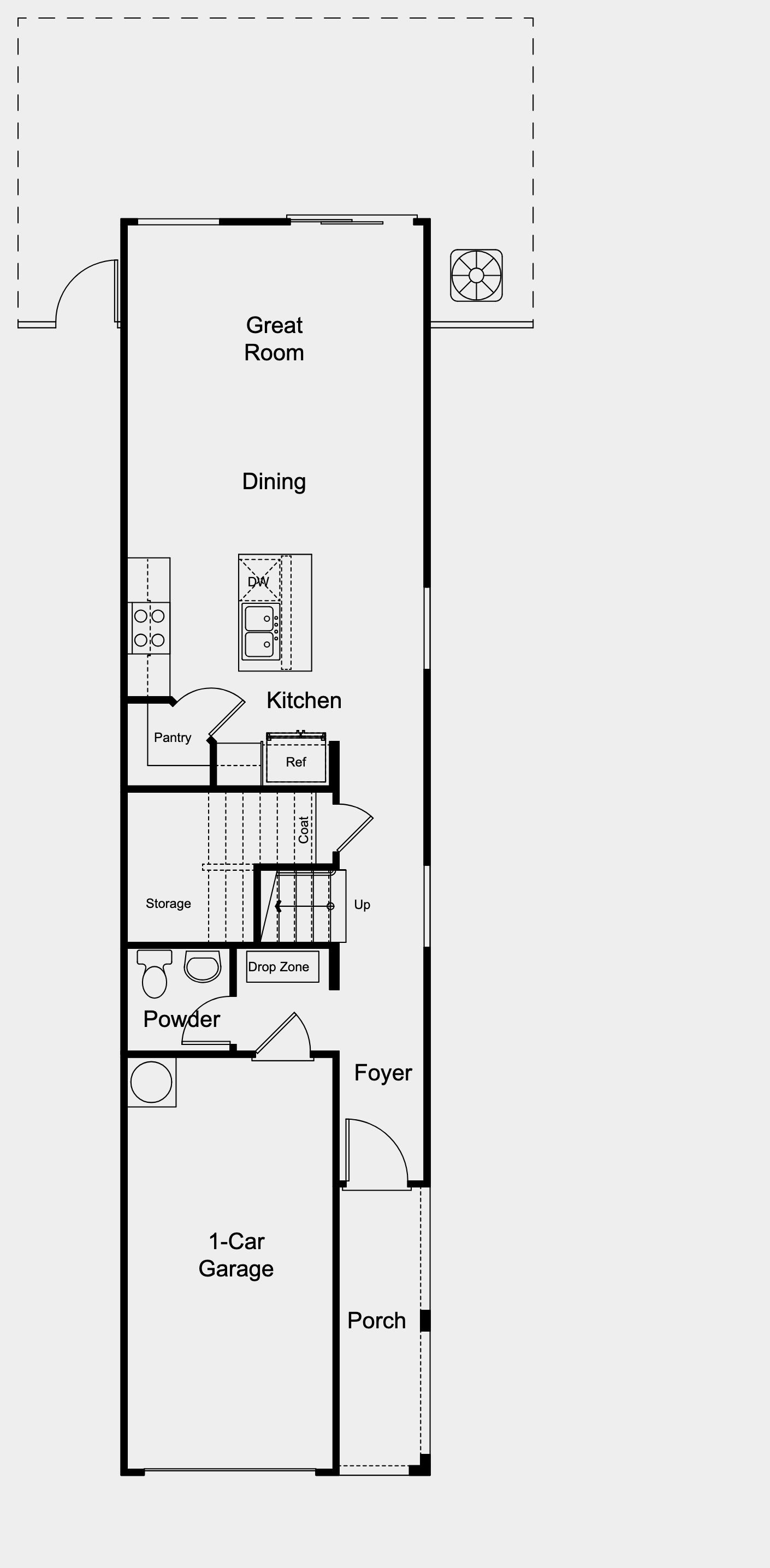 Jasper floor plan — Floor 1 at Windsor Heights