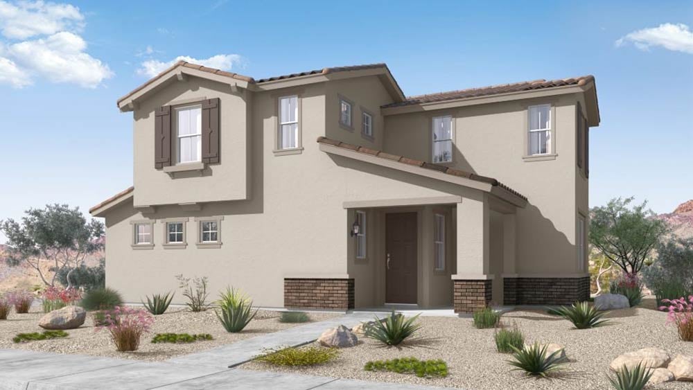 Elevation D Ranch Adobe