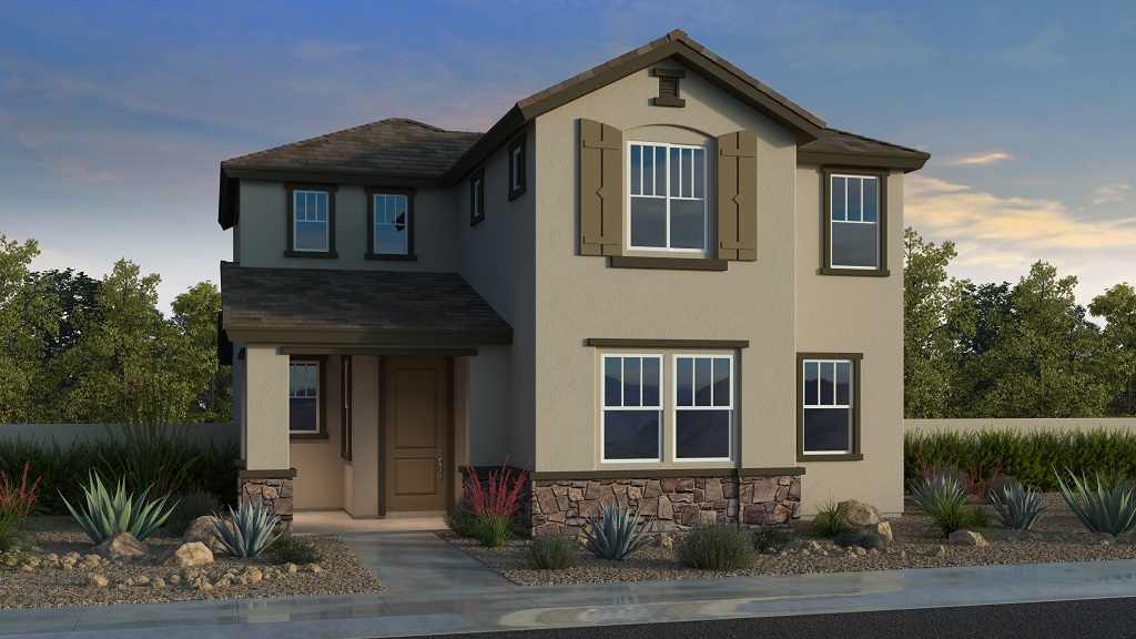 CC-RM2 floor plan at Parkside Villas Collection
