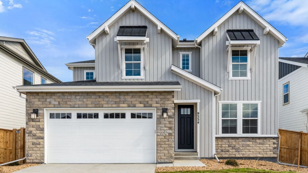 Silverthorne floor plan at Trailstone City Collection