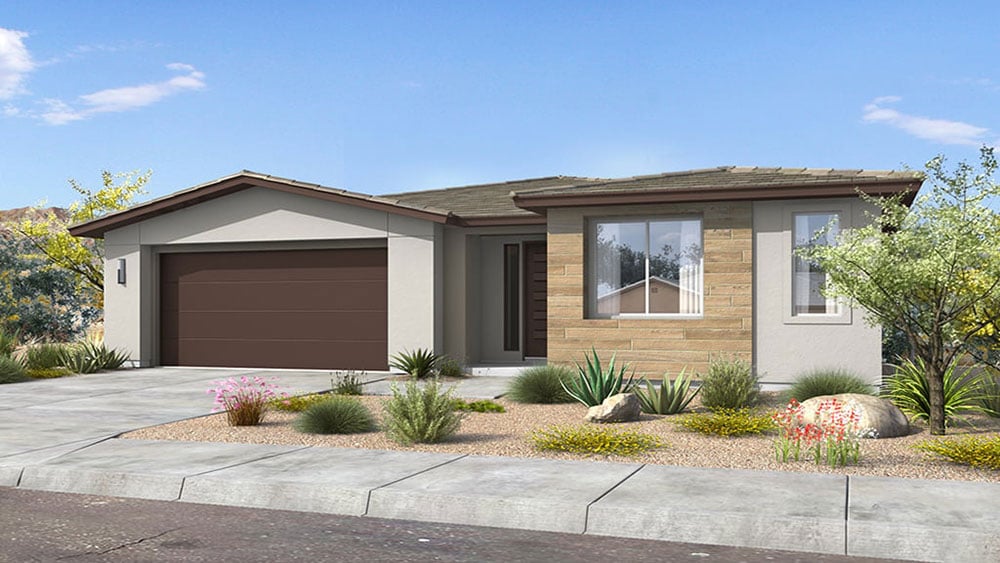Elevation C Desert Contemporary