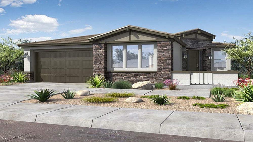 Elevation B Desert Bungalow