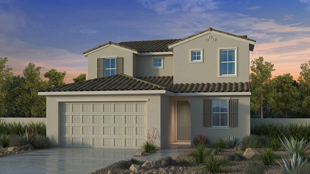 Evergreen floor plan at Combs Ranch Discovery Collection
