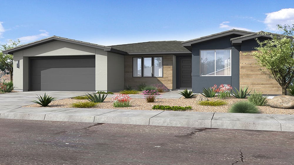 Elevation C Desert Contemporary