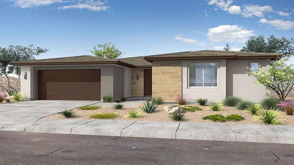 Elevation C Desert Contemporary