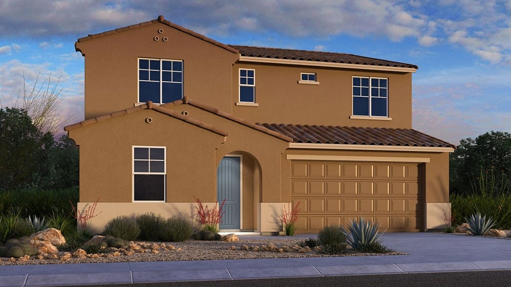 Redwood floor plan at Paradisi Encore Collection