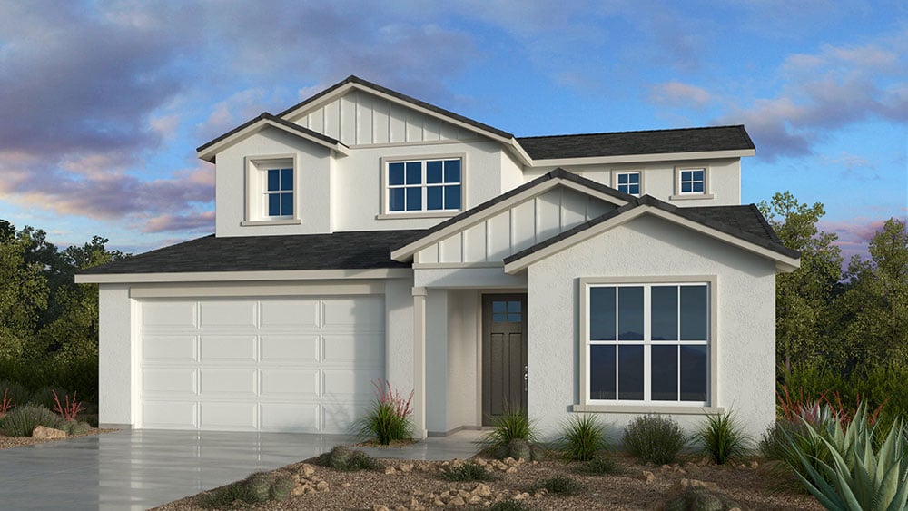 Elevation F Farmhouse