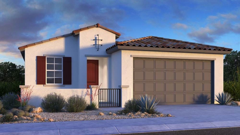 Lily floor plan at CantaMia at Estrella 55+