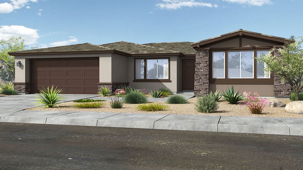 Elevation B Desert Bungalow