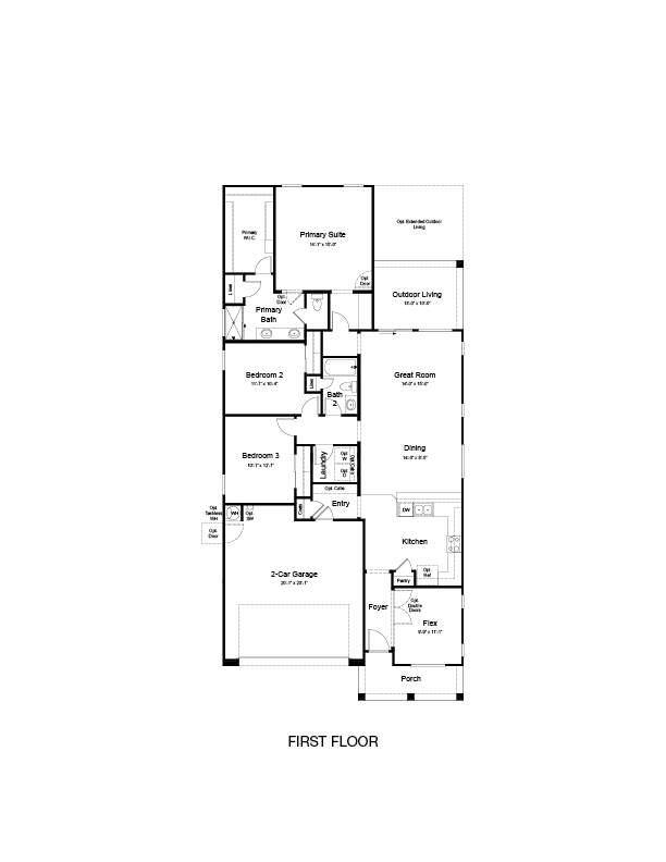 8723 W Pasadena Avenue in Stonehaven Discovery Collection — floor plan