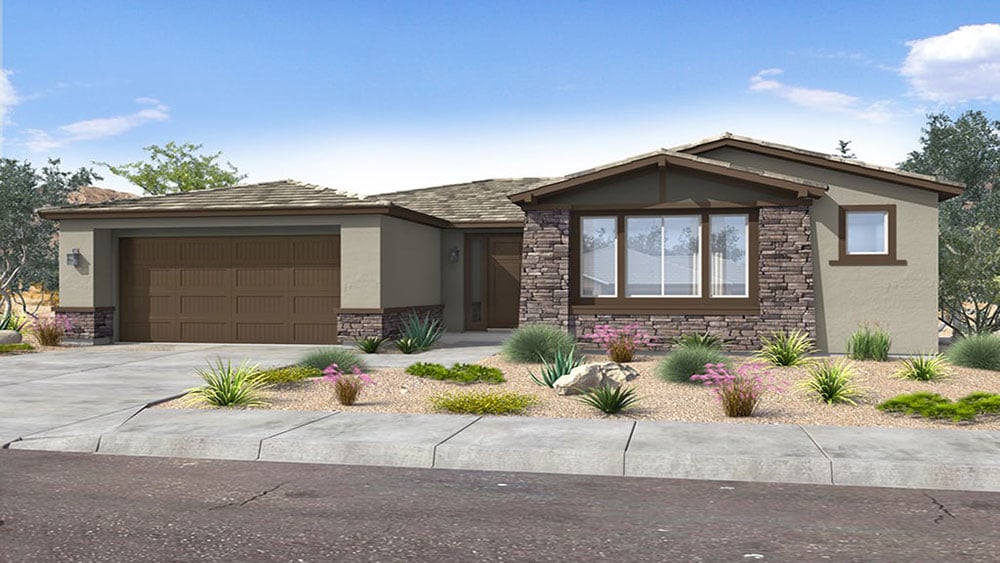 Elevation B Desert Bungalow