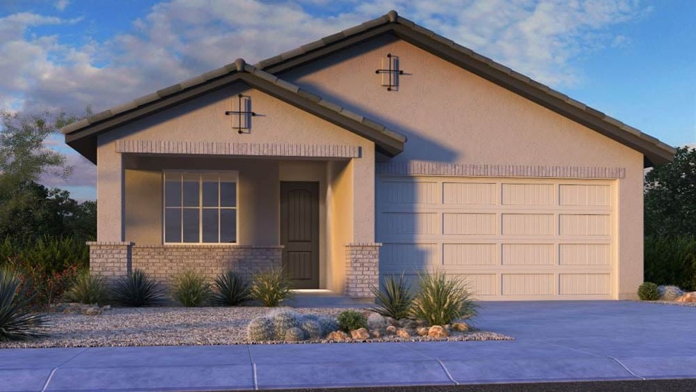 Elevation C Traditional Ranch
