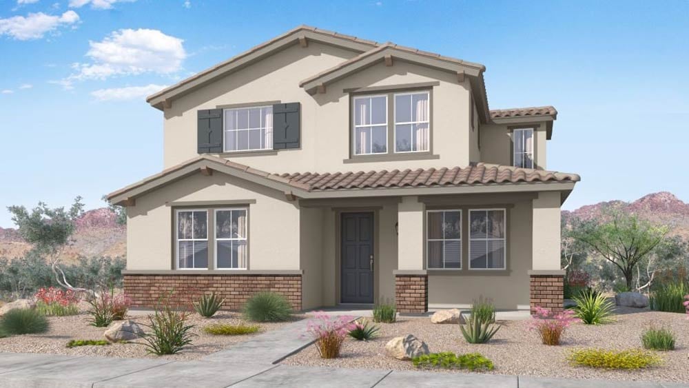 Elevation D Ranch Adobe