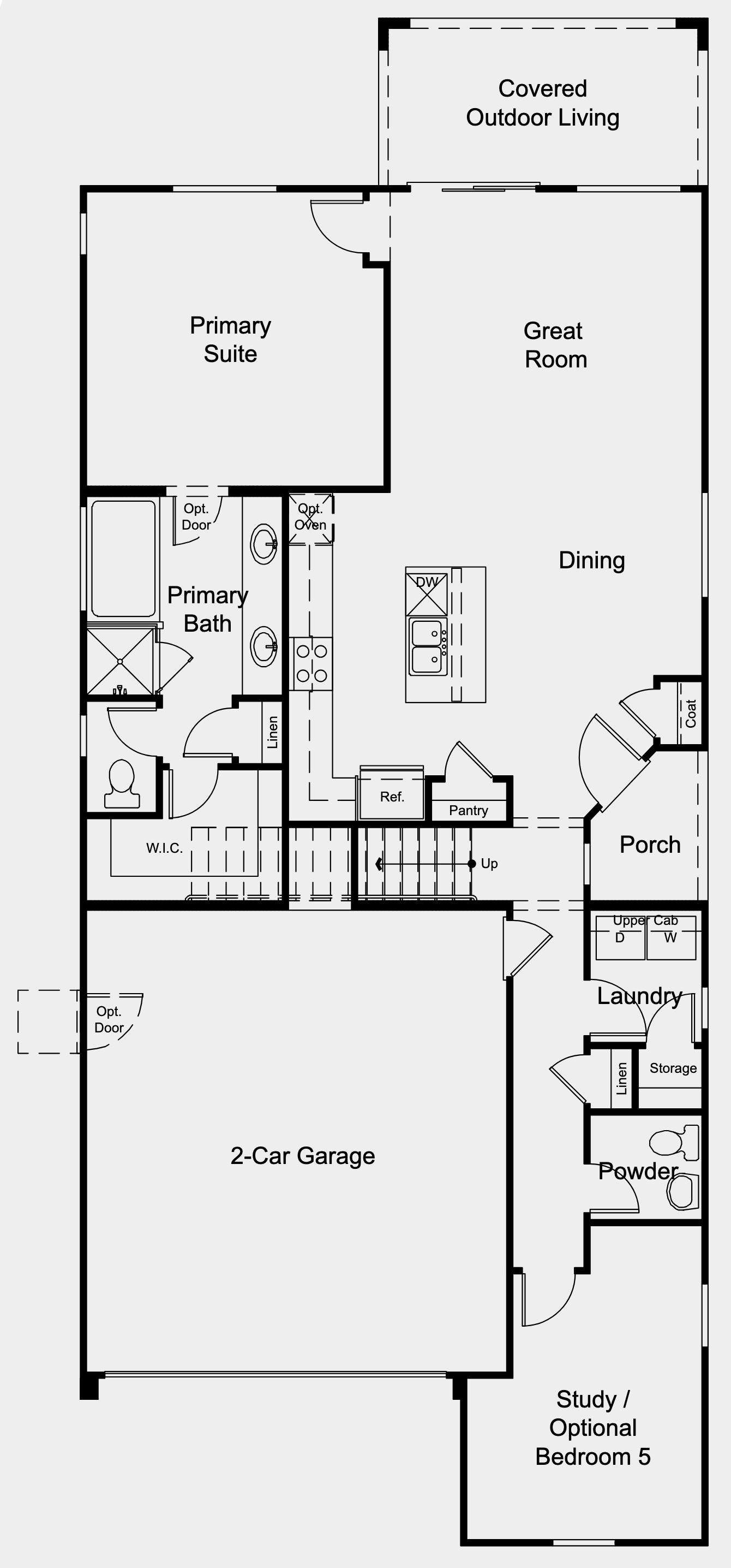 Willow floor plan — Floor 1 at Opus at Cadence