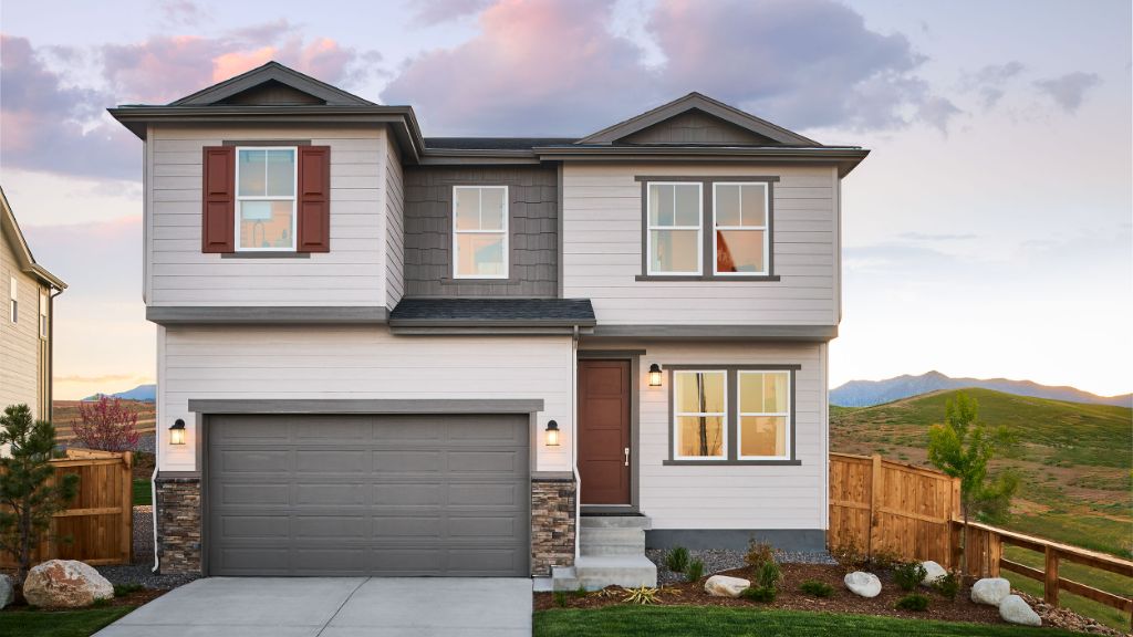Granby floor plan at Trailstone Town Collection