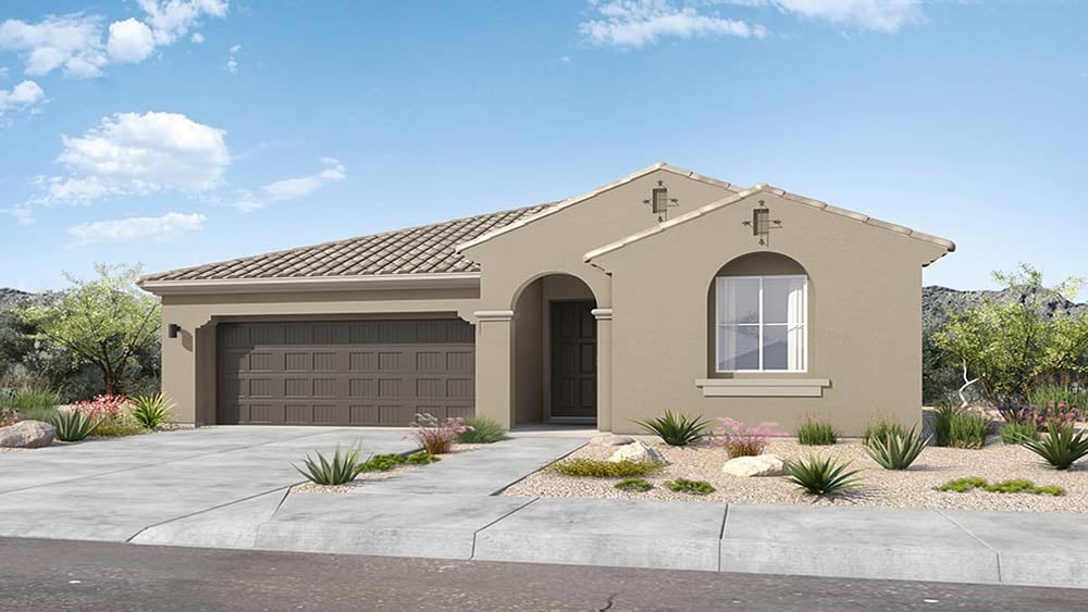 40R2 floor plan at Los Cielos at Rancho Mercado
